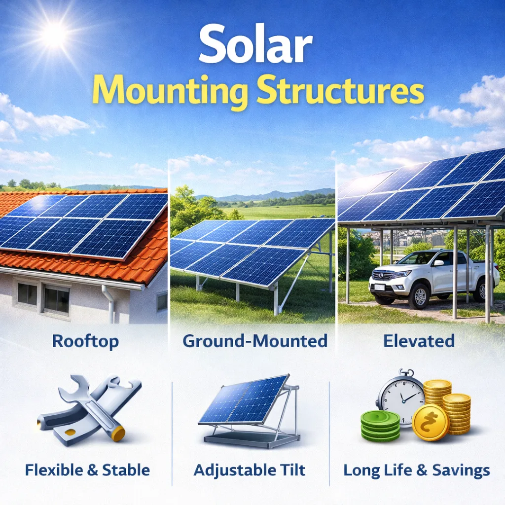 Solar mounting structure