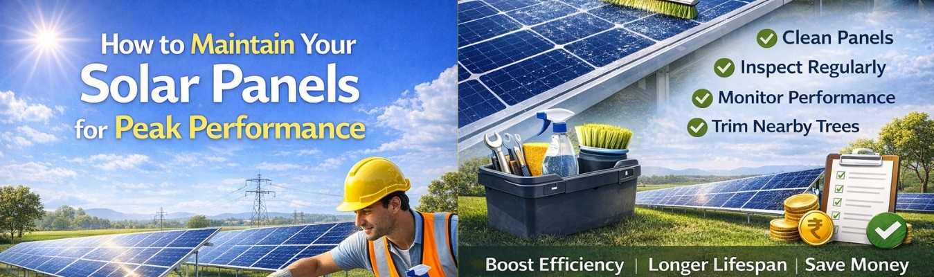 How to Maintain Your Solar Panels for Peak Performance